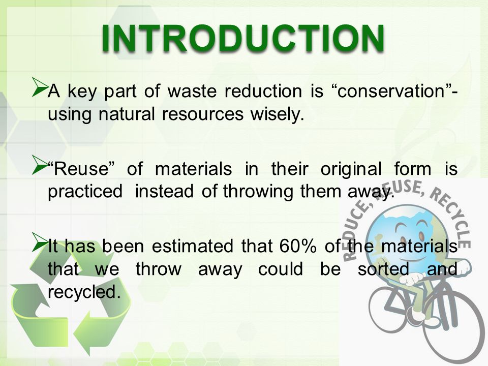 Short Essay on Recycling